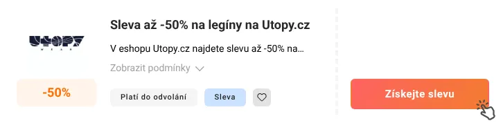 Jak využít slevu Utopy.cz