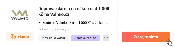 Jak využít slevu Valmio.cz