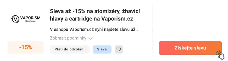Jak využít slevu Vaporism.cz