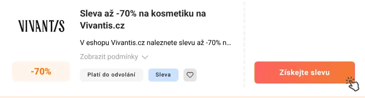 Jak využít slevu Vivantis.cz