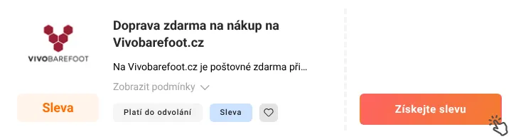 Jak využít slevu Vivobarefoot.cz