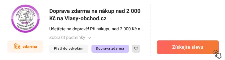 Jak využít slevu Vlasy-obchod.cz