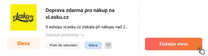 Jak využít slevu Vlesku.cz