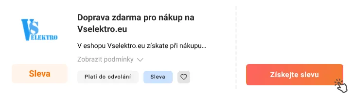 Jak využít slevu Vselektro.eu