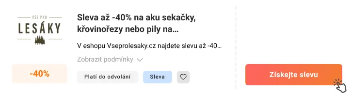 Jak využít slevu Vseprolesaky.cz