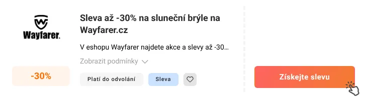 Jak využít slevu Wayfarer.cz