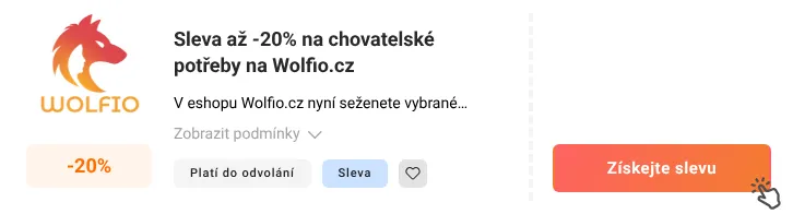 Jak využít slevu Wolfio.cz