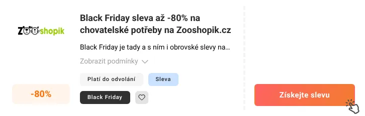 Jak využít slevu Zooshopik.cz