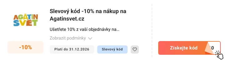 Jak využít slevový kupón Agatinsvet.cz