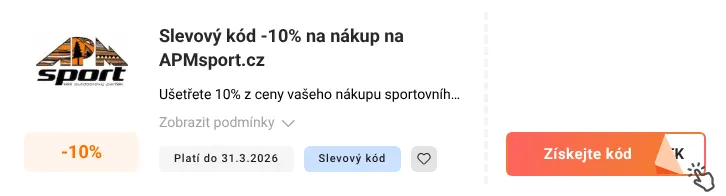 Jak využít slevový kód APMsport.cz