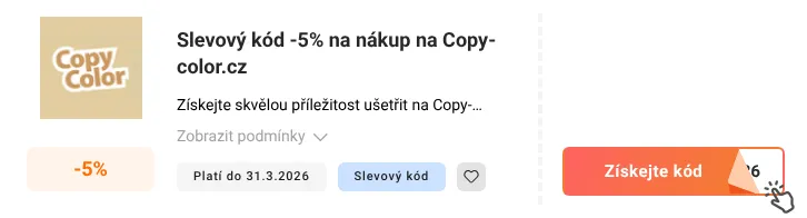 Jak využít slevový kupón Copy-color.cz