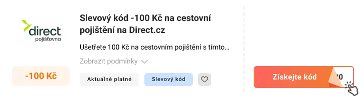 Jak využít slevový kód Direct.cz