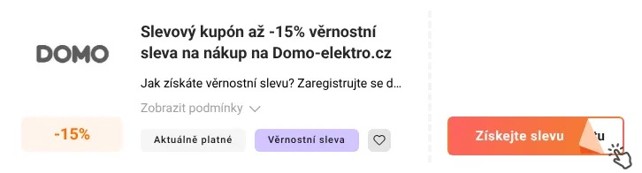 Jak využít slevový kupón Domo-elektro.cz