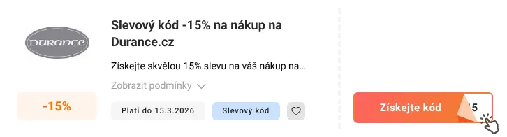 Jak využít slevový kupón Durance.cz