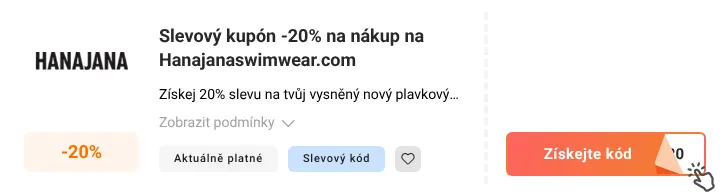 Jak využít slevový kód Hanajanaswimwear.com
