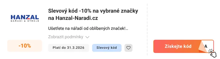 Jak využít slevový kód Hanzal-Naradi.cz