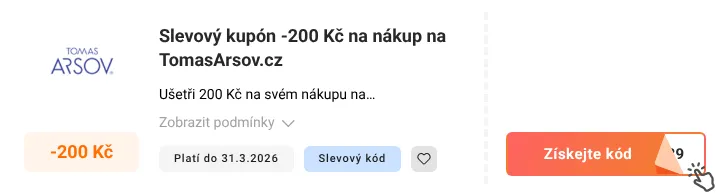 Jak využít slevový kupón TomasArsov.cz