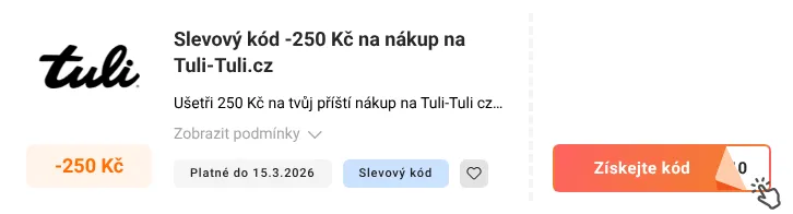 Jak využít slevový kód Tuli-Tuli.cz