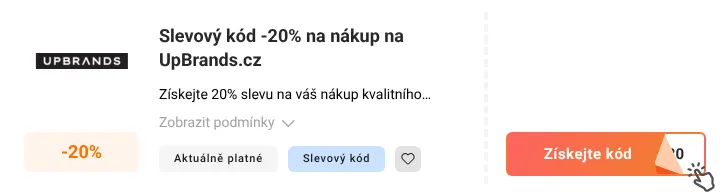 Jak využít slevový kód UpBrands.cz