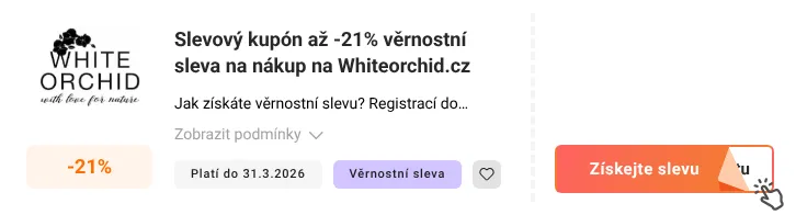 Jak využít slevový kupón Whiteorchid.cz