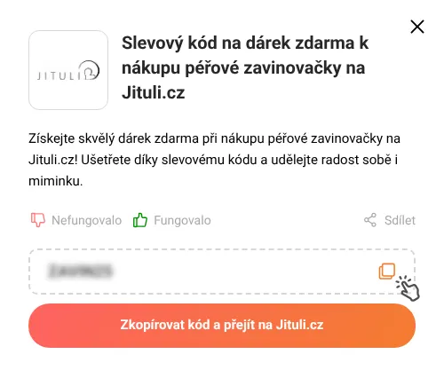 Návod jak zkopírovat slevový kupón Jituli.cz