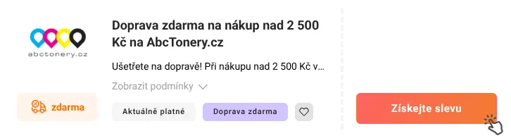 Jak využít slevu AbcTonery.cz
