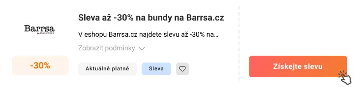 Jak využít slevu Barrsa.cz