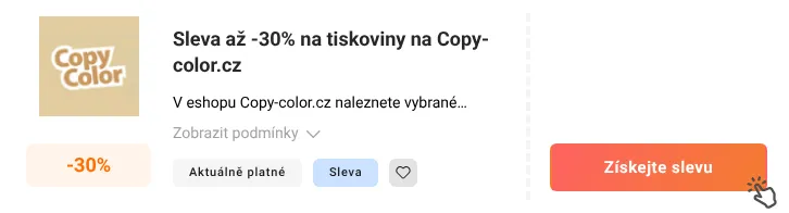 Jak využít slevu Copy-color.cz