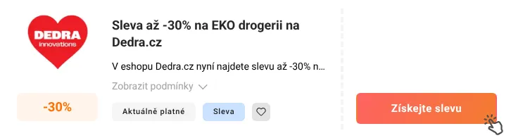 Jak využít slevu Dedra.cz