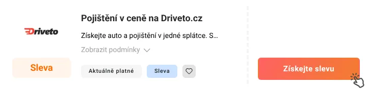 Jak využít slevu Driveto.cz