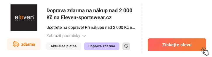 Jak využít slevu Eleven-sportswear.cz