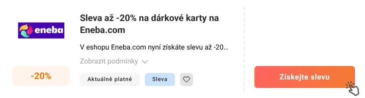 Jak využít slevu Eneba.com