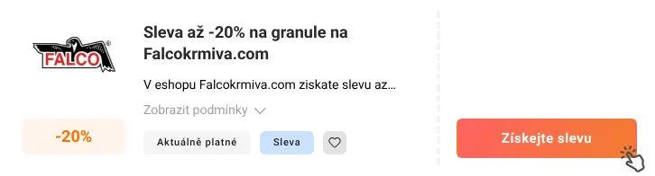Jak využít slevu Falcokrmiva.com