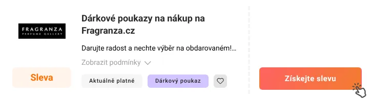 Jak využít slevu Fragranza.cz