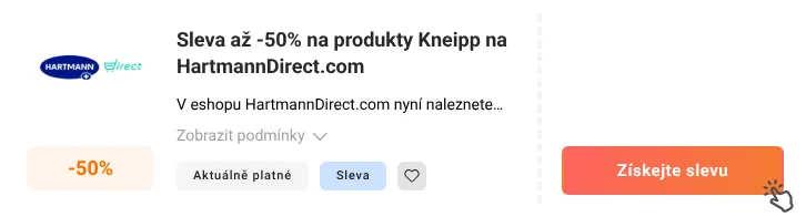 Jak využít slevu HartmannDirect.com