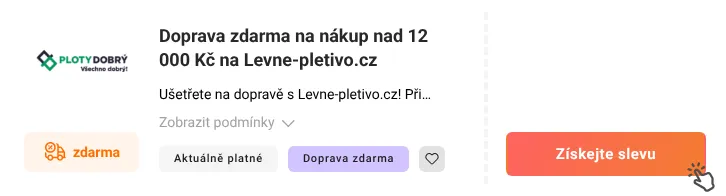 Jak využít slevu Levne-pletivo.cz
