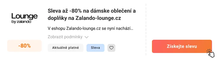 Jak využít slevu Zalando-lounge.cz