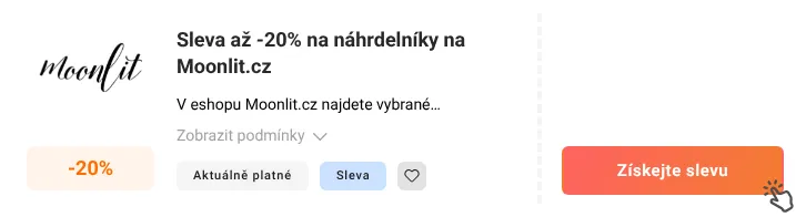 Jak využít slevu Moonlit.cz