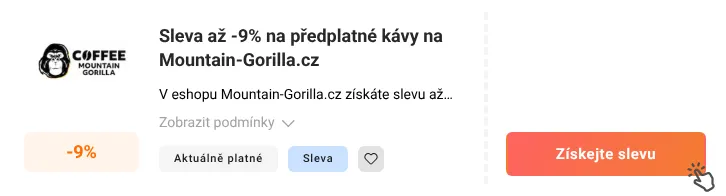 Jak využít slevu Mountain-Gorilla.cz
