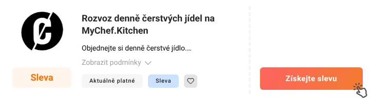 Jak využít slevu MyChef.Kitchen