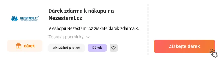 Jak využít slevu Nezestarni.cz