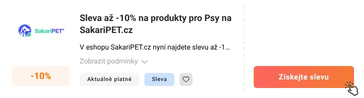 Jak využít slevu SakariPET.cz