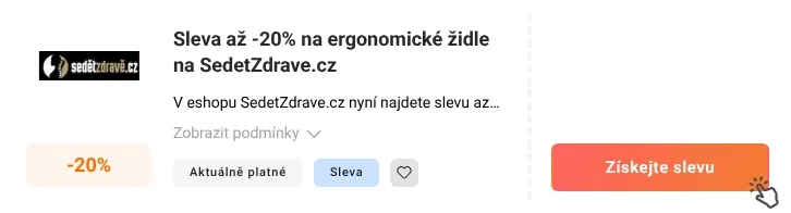 Jak využít slevu SedetZdrave.cz