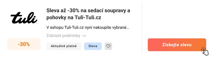 Jak využít slevu Tuli-Tuli.cz