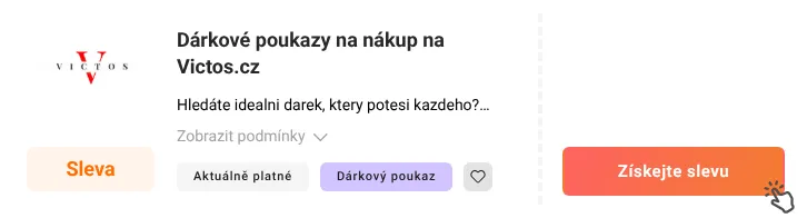 Jak využít slevu Victos.cz