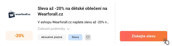 Jak využít slevu Wearforall.cz