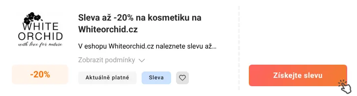 Jak využít slevu Whiteorchid.cz