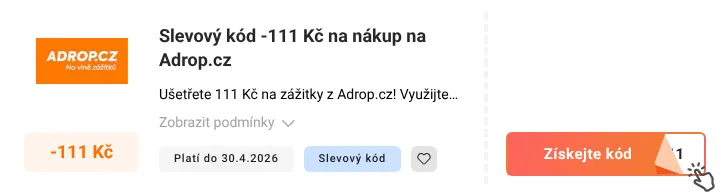 Jak využít slevový kód Adrop.cz