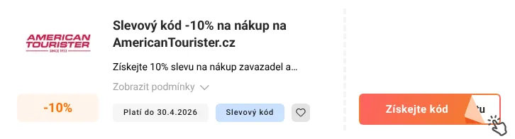 Jak využít slevový kód AmericanTourister.cz