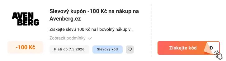 Jak využít slevový kupón Avenberg.cz